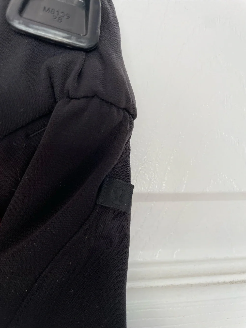 lululemon athletica Black A-Line Skirt with Front Panels